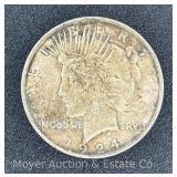 1924 Peace Dollar