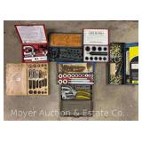 Group of Riveting Kits, Flare Tool Sets, Tap and Die Set, Etc.