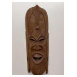 Wood Wall Decor Mask, 24"h