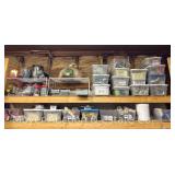 Group of Hardware, Light Bulbs, Electrical, Etc.
