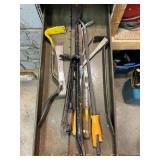 Group of Pry Bars, Chisels, Scrapers, Etc.
