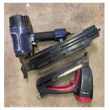 (2) Pneumatic Nail Guns