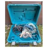 Ryobi Wet/Dry Masonry Saw, in Makita Plastic Case