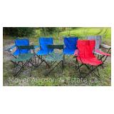 Group of Asst. Camp Chairs