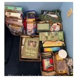 Group of Books, Puzzles, Etc.