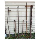 Scythe, Pick Axe, Frog Spear, Etc.