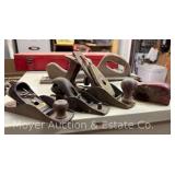 Group of Hand Planes and Sanders