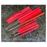 Group of Safety/Traffic Flags