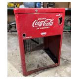 Vintage Coca Cola Drink Vending Machine, 24"x20"x35"h
