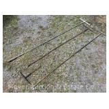 T Handle Water Main Shut off Tools, Approx 90” Long