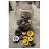 Group of Asst. Twist-Tite Style Mechanical Test Plugs