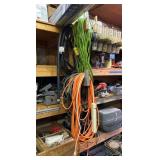 Group of Extension Cord and Jumper Cables