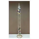 Galileo Thermometer, Glass, 24"h