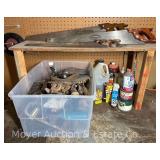 Group of Hand Tools, Shop Supplies, Etc.