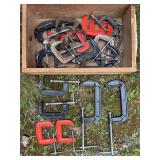 Group of Asst. C Clamps