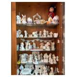 Group of Precious Moment Figures and Stuffed Figures