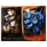 (2) Totes of Plastic Electrical Boxes