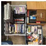 Group of Asst. DVDs, CDs, Cassettes, 8 Tracks, DVD Players, Etc.