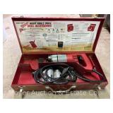 Milwaukee Heavy Duty Right Angle Drill in Metal Case