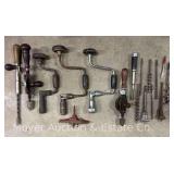 Group of Vintage Bit and Brace Drills