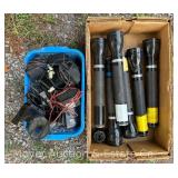 (6) Mag-Lites with Chargers, Unknown Condition