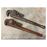 (2) 24" Pipe Wrenches