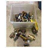 Group of Plumbing Valves and Spigots