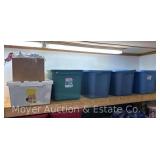 (8) Boxes of Sewing Material