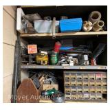 Group of Asst. Hardware, Plumbing Parts, Well Pumps, Etc.