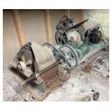 Group of Motors and Grinding Wheels