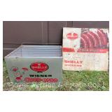 Vintage Shelly Wiener Cook-eroo Portable Hot Dog Stove, with Original Box