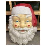 Empire Santa Claus Blow Mold, Wall Hanging, 35"h