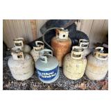 (8) Propane Tanks