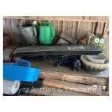 Contents of Shed Shelves, Gardening, PVC Fittings, Bricks, Etc.