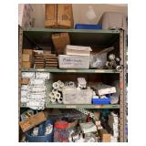 Group of Asst. Plumbing Components and Fittings, Spigots, PVC, Brass, Etc.