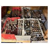 Group of Asst. Pipe Fittings and Nipples, Most Iron