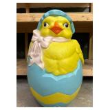 Chick in Easter Egg Blow Mold, 24"h