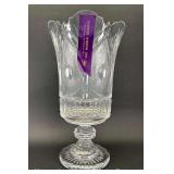 Large Waterford Sunrise Window Urn, Ireland Special Edition 2019, with Ribbon, 16.5'h x 9.5'w