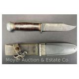 Pal RH-35 USN Fixed Blade Knife, with Sheath, 10' Long