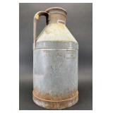 AMH & RST Farms Dairy Buffalo NY Milk Can, No Lid, 16'h