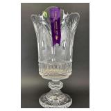 Large Waterford Sunrise Window Urn, Ireland Special Edition 2019, with Ribbon, 16.5'h x 9.5'w