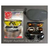 Group of Shooting Glasses and Sun Glasses