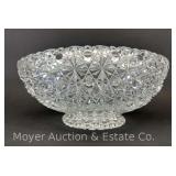 Cut Crystal Centerpiece Bowl, 11'w