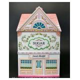 Lenox Village Sugar Canister, 1990s, 9.5'h
