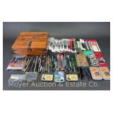Writing Desk, Pens, Pencils, Etc.