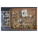 Group of Mens Jewelry, Cuff Links, Tie Bars, Etc.