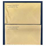 (2) 1964 Proof Sets, Sealed Envelopes