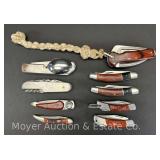 (8) Pocket Knives