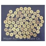 Group of New York City Transit Tokens