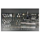 Group of Asst. US Naval Flatware, Over 75 Pieces